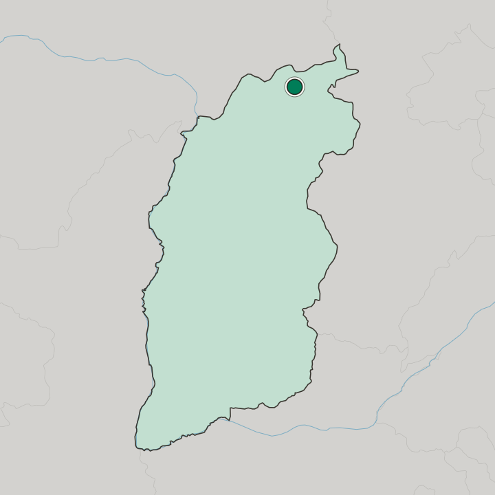 Map showing Datong — In Shanxi