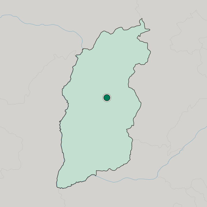 Map showing Taiyuan — In Shanxi