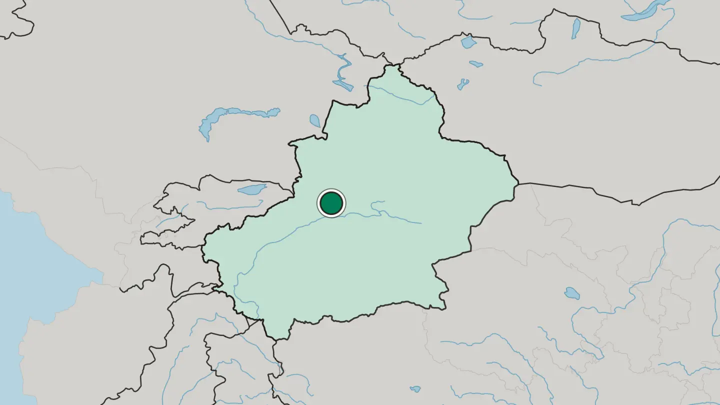Map of Xincheng in China