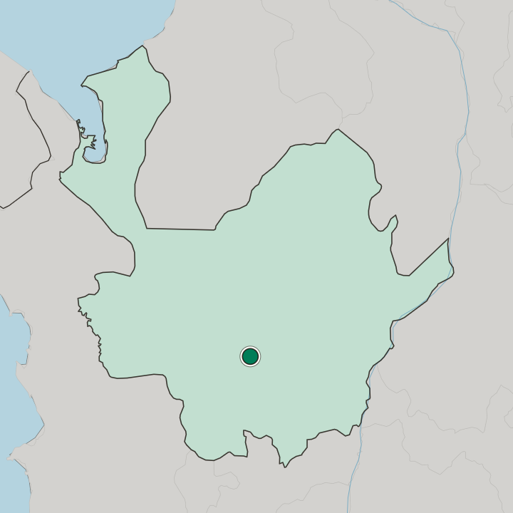 Map showing Bello — In Departamento de Antioquia