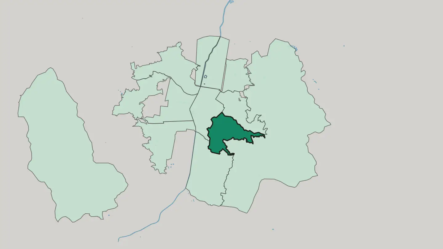 Map of Buenos Aires in Medellín