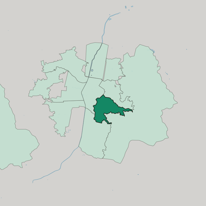 Map showing Buenos Aires — In Medellín