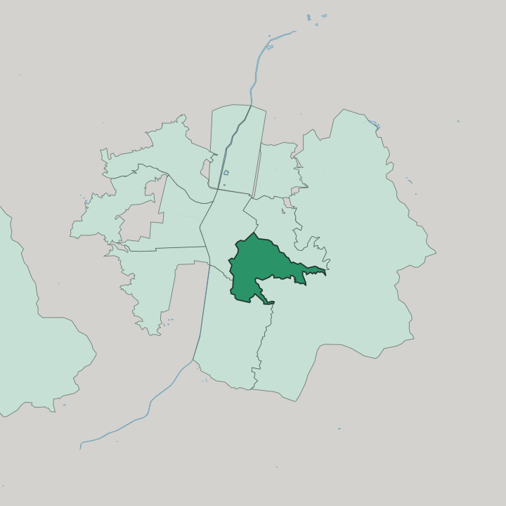 Map showing Buenos Aires — In Medellín