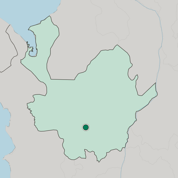 Map showing Santa Elena — In Departamento de Antioquia