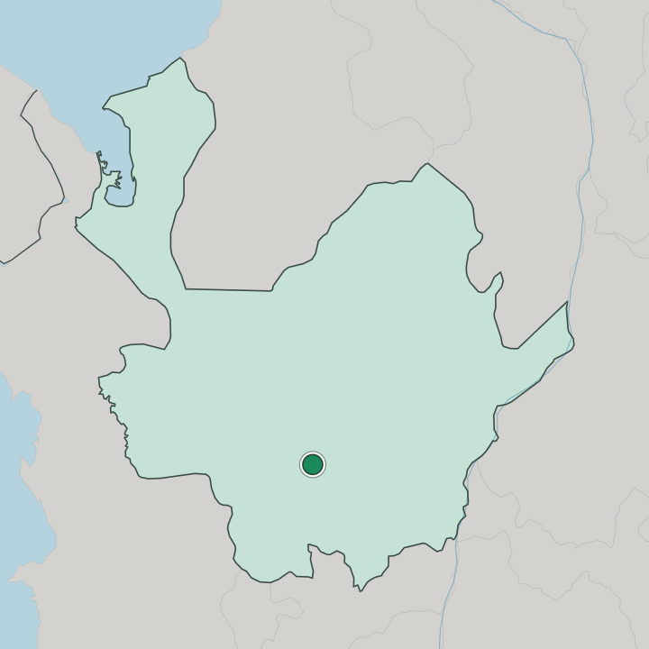 Map showing Santa Elena — In Departamento de Antioquia