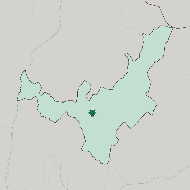 Map showing Tunja — In Departamento de Boyacá