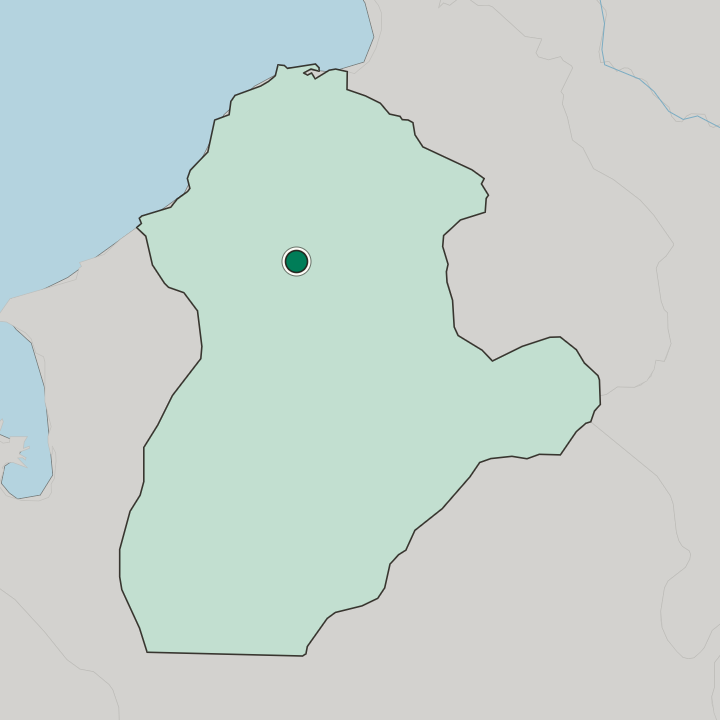 Map showing Montería — In Departamento de Córdoba