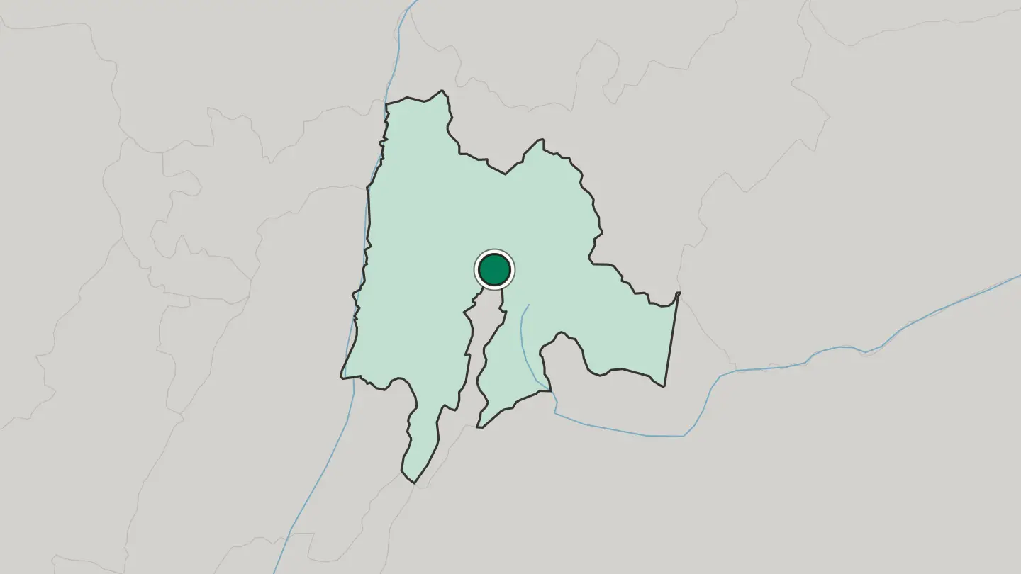 Map of Chía in Colombia
