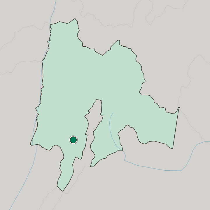 Map showing Fusagasugá — In Departamento de Cundinamarca