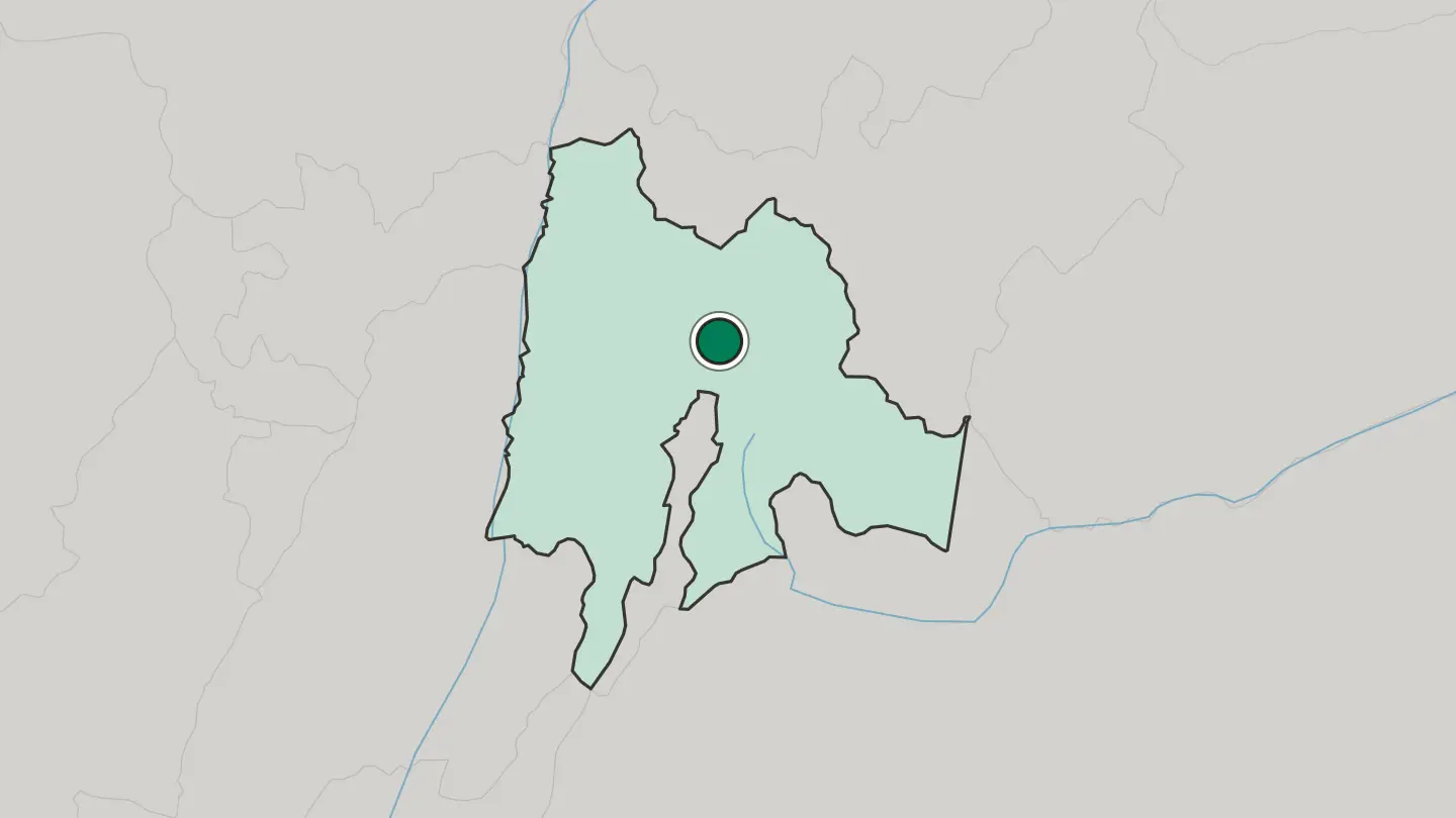 Map of Zipaquirá in Colombia