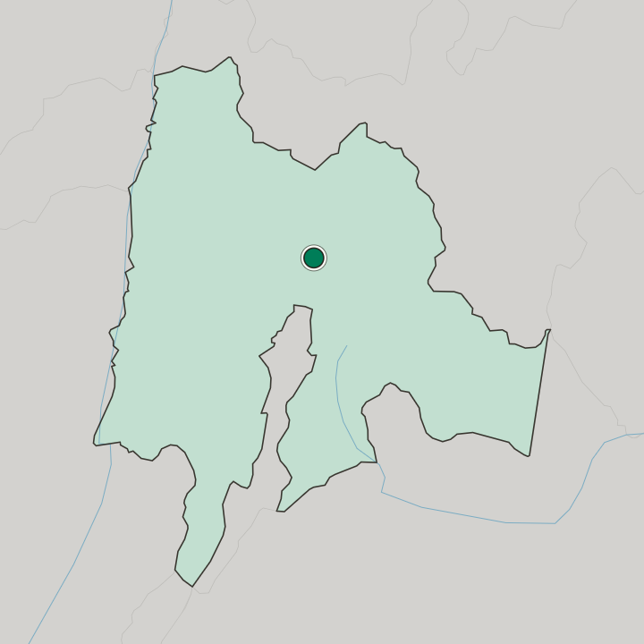 Map showing Zipaquirá — In Departamento de Cundinamarca