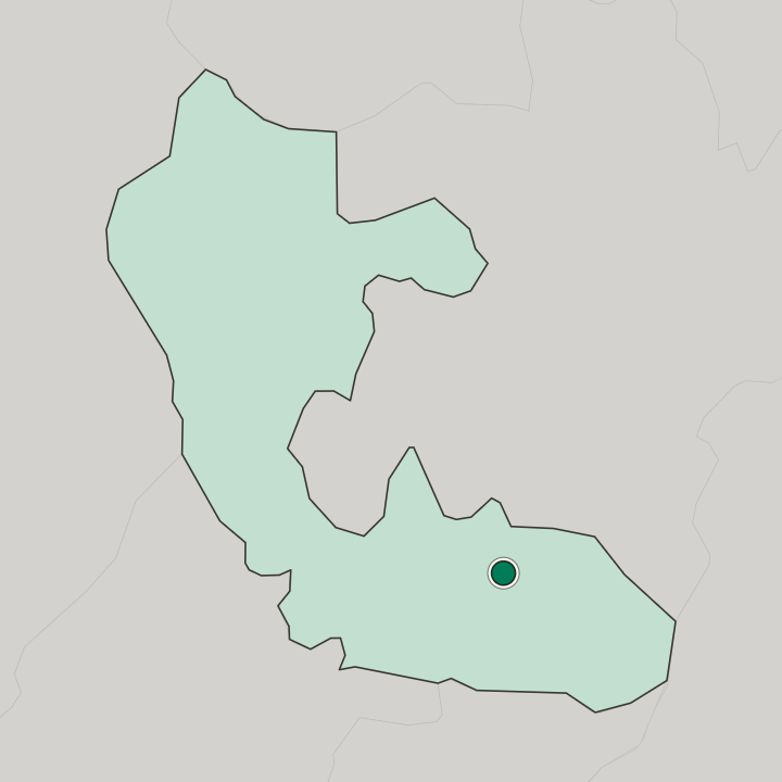 Map showing Santa Rosa de Cabal — In Departamento de Risaralda