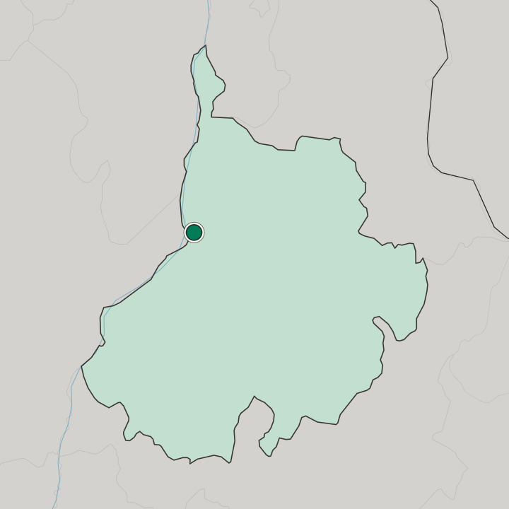 Map showing Barrancabermeja — In Departamento de Santander