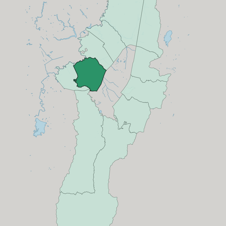 Map showing Kennedy — In Bogotá