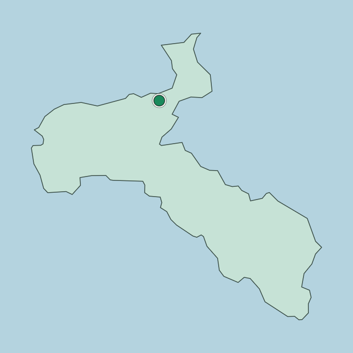 Map showing San José — In Provincia de San José