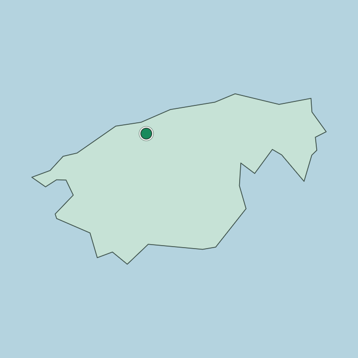 Map showing Havana — In La Habana