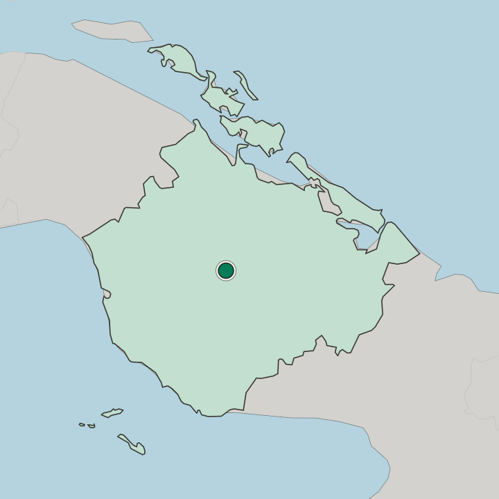 Map showing Camagüey — In Provincia de Camagüey