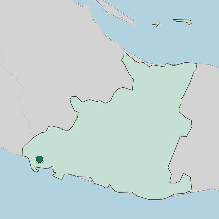 Map showing Trinidad — In Provincia de Sancti Spíritus