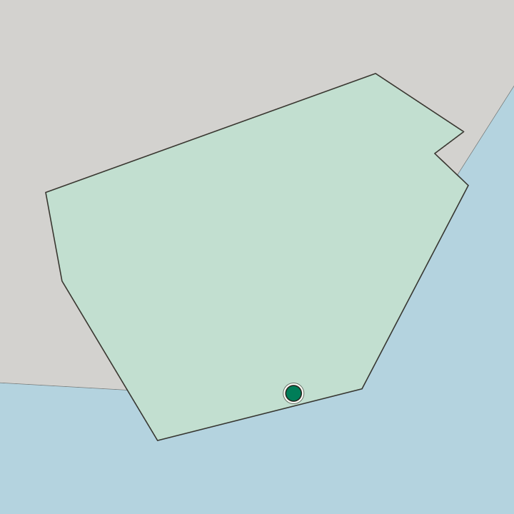Map showing Praia — In Concelho da Praia