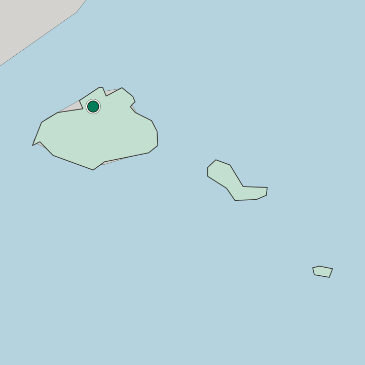 Map showing Mindelo — In Concelho de São Vicente