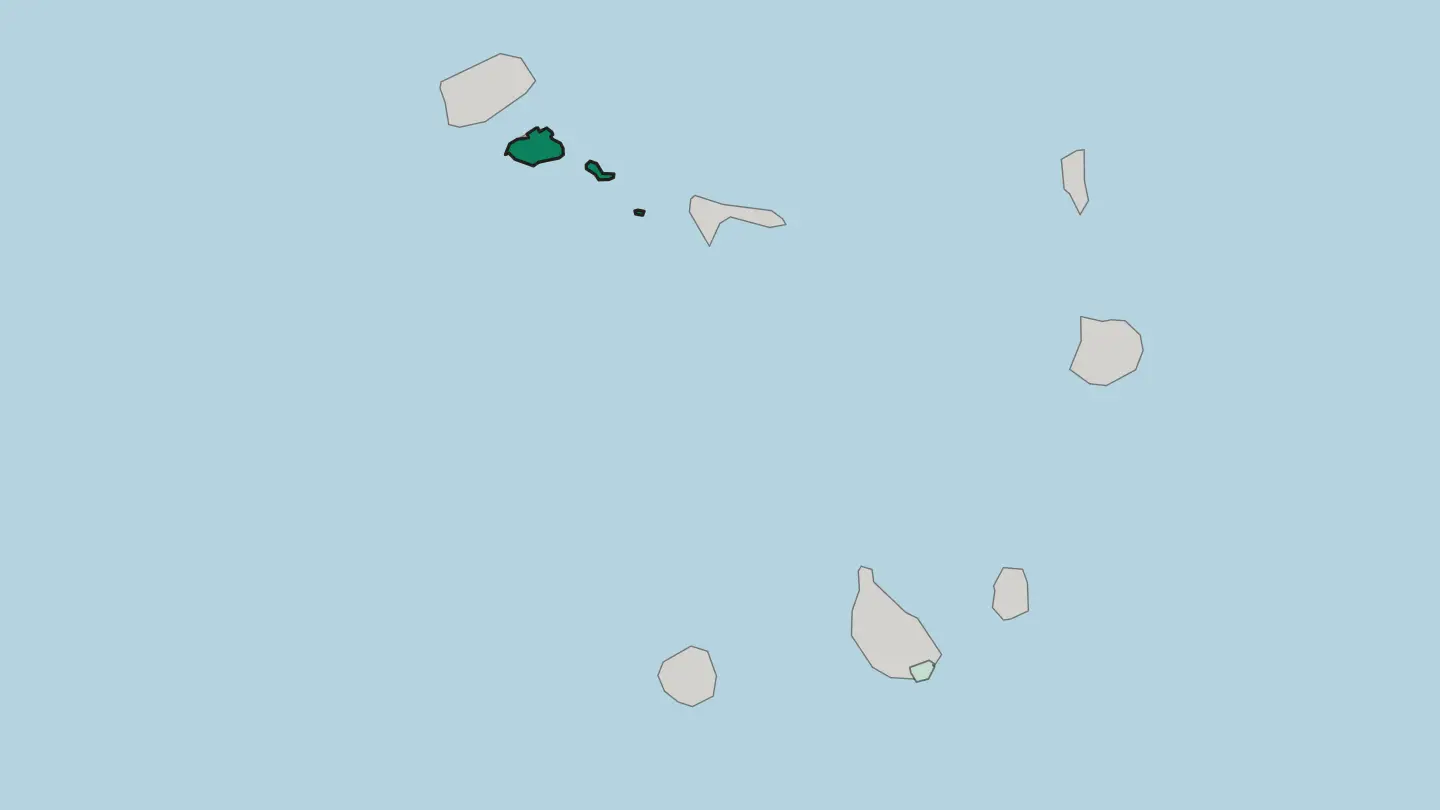 Map of Concelho de São Vicente in Cape Verde