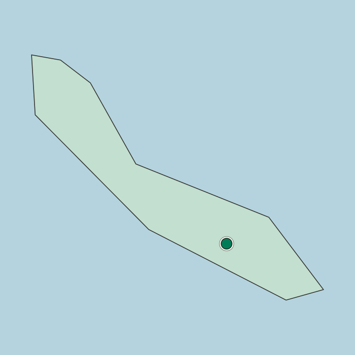Map showing Willemstad — In Curaçao