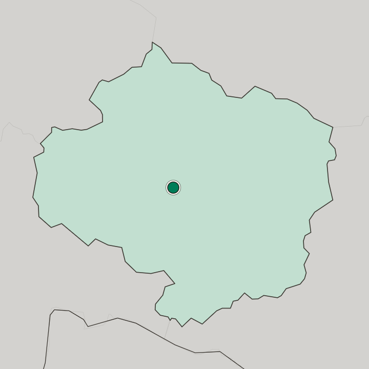 Map showing Jihlava — In Kraj Vysočina