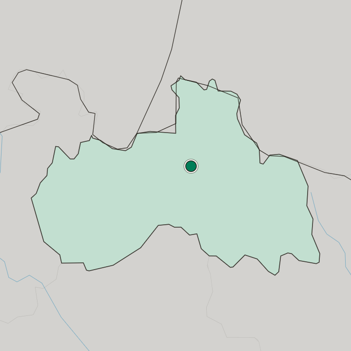 Map showing Liberec — In Liberecký kraj