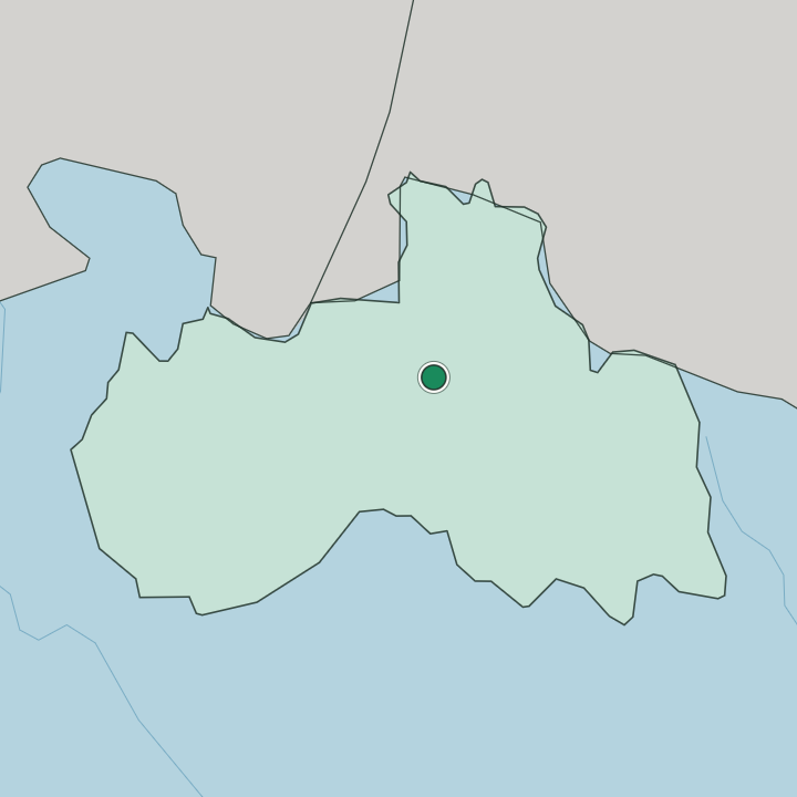 Map showing Liberec — In Liberecký kraj