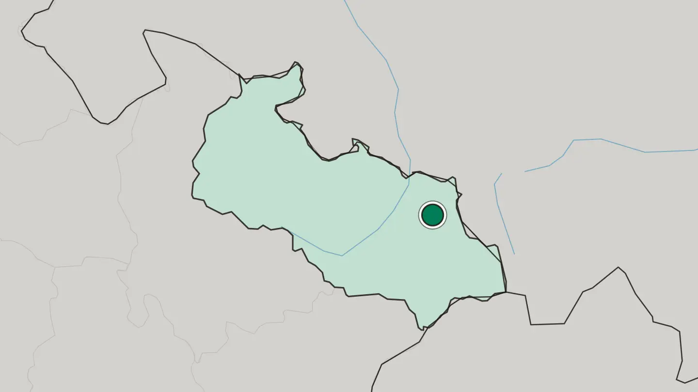 Map of Havířov in Czech Republic