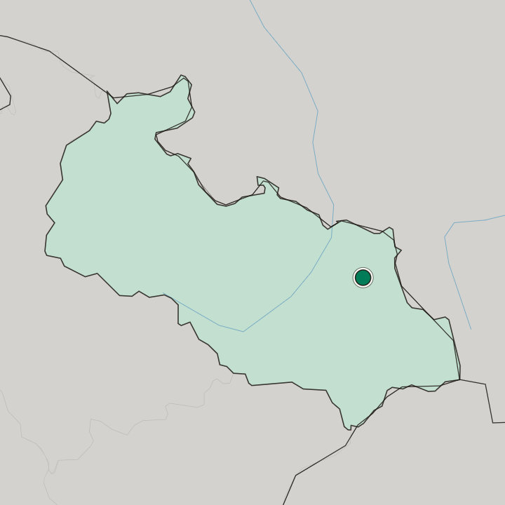 Map showing Havířov — In Moravskoslezský kraj