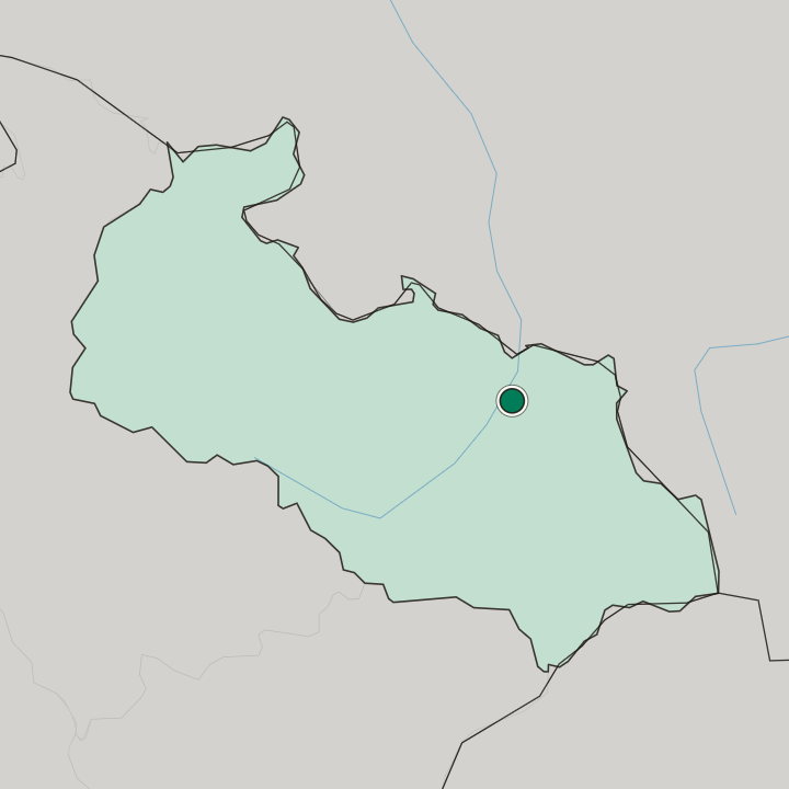 Map showing Ostrava — In Moravskoslezský kraj