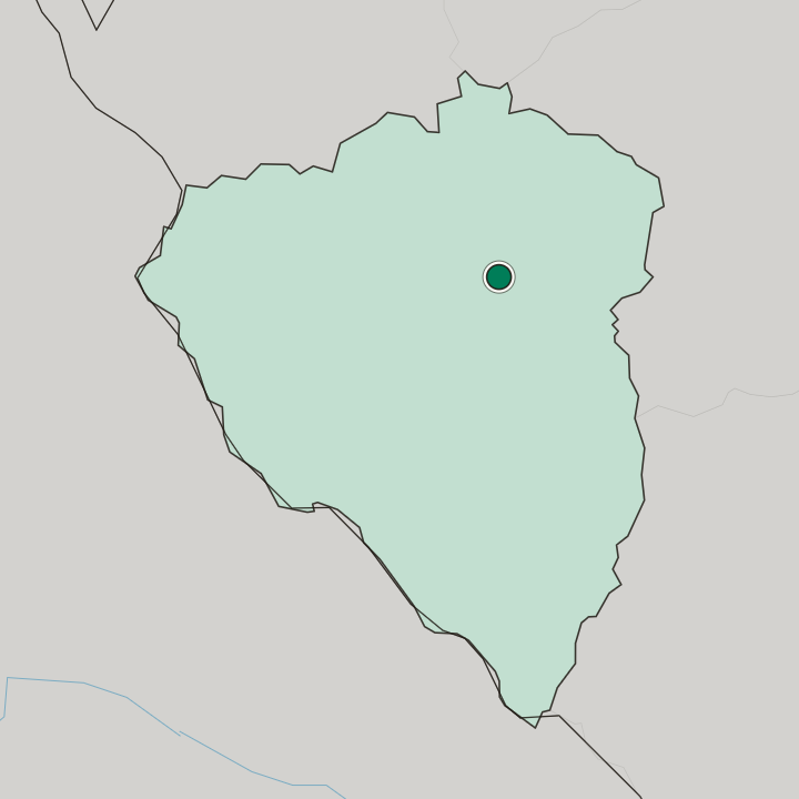 Map showing Koterov — In Plzeňský kraj