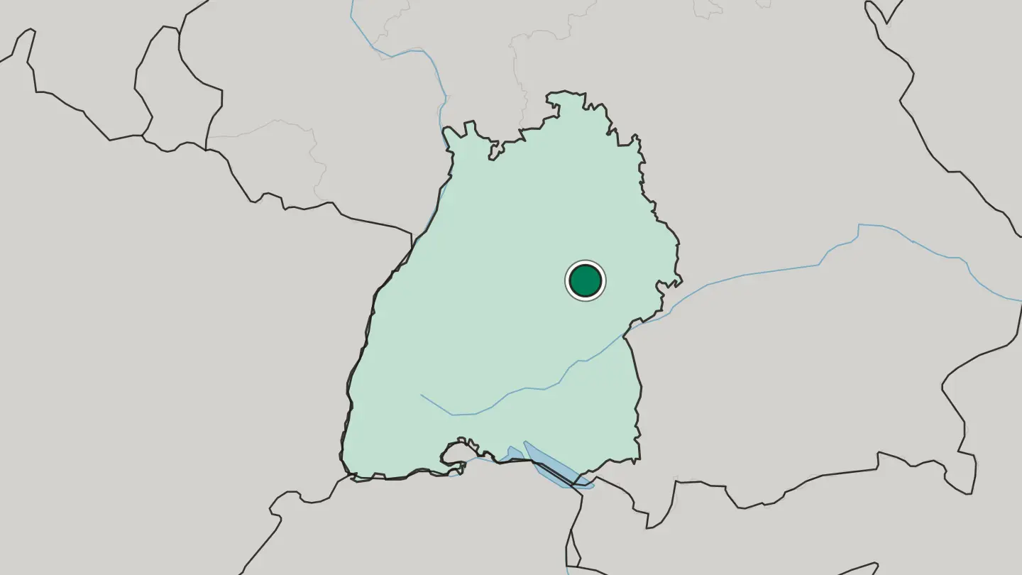 Map of Göppingen in Germany