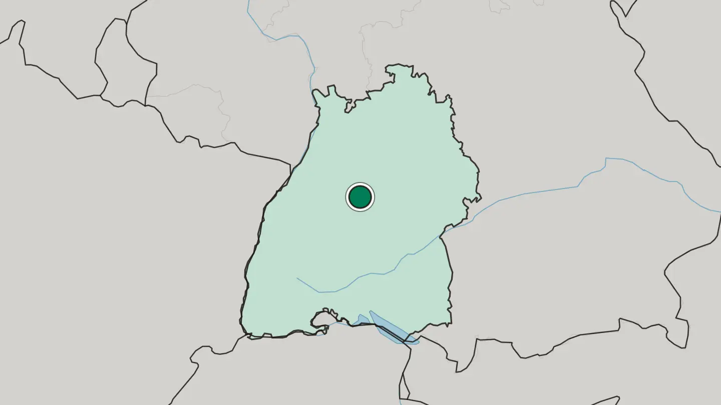 Map of Sindelfingen in Germany