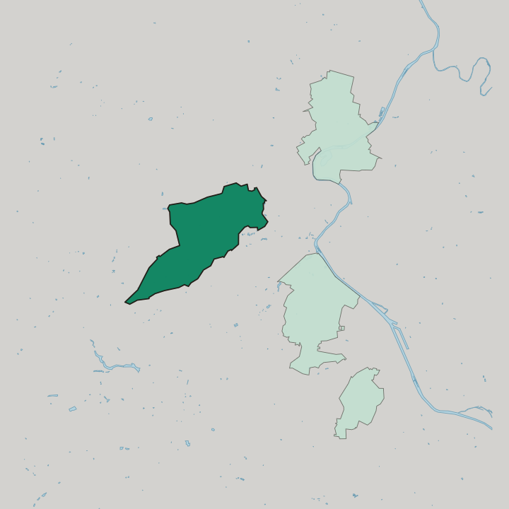 Map showing Stuttgart Feuerbach — In Stuttgart