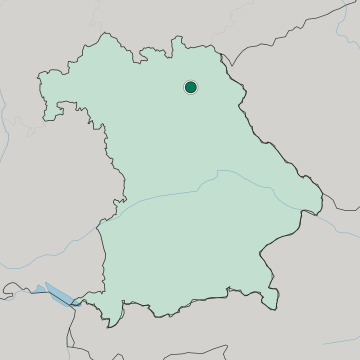 Map showing Altstadt — In Bavaria