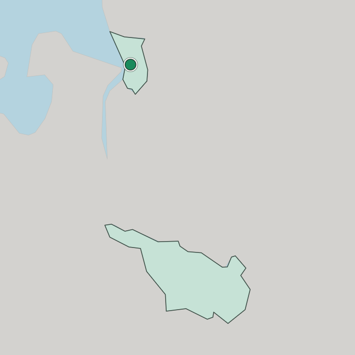 Map showing Bremerhaven — In Bremen