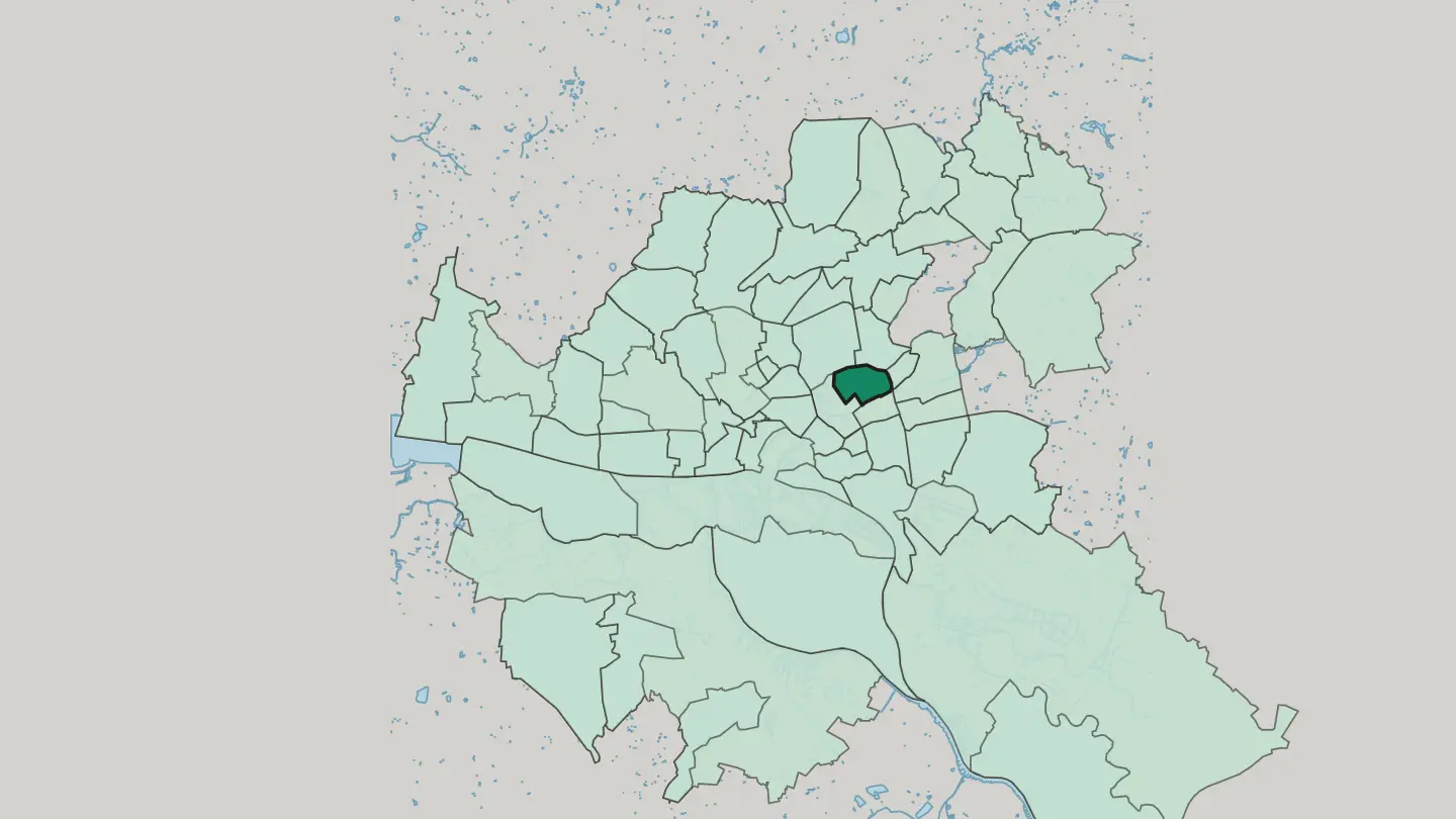 Map of Barmbek-Süd in Hamburg