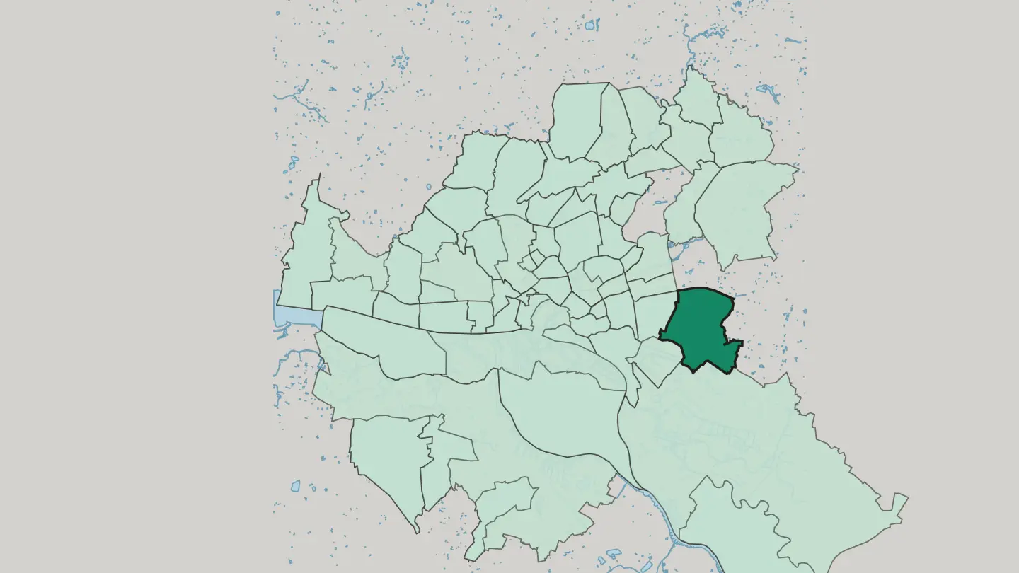 Map of Billstedt in Hamburg