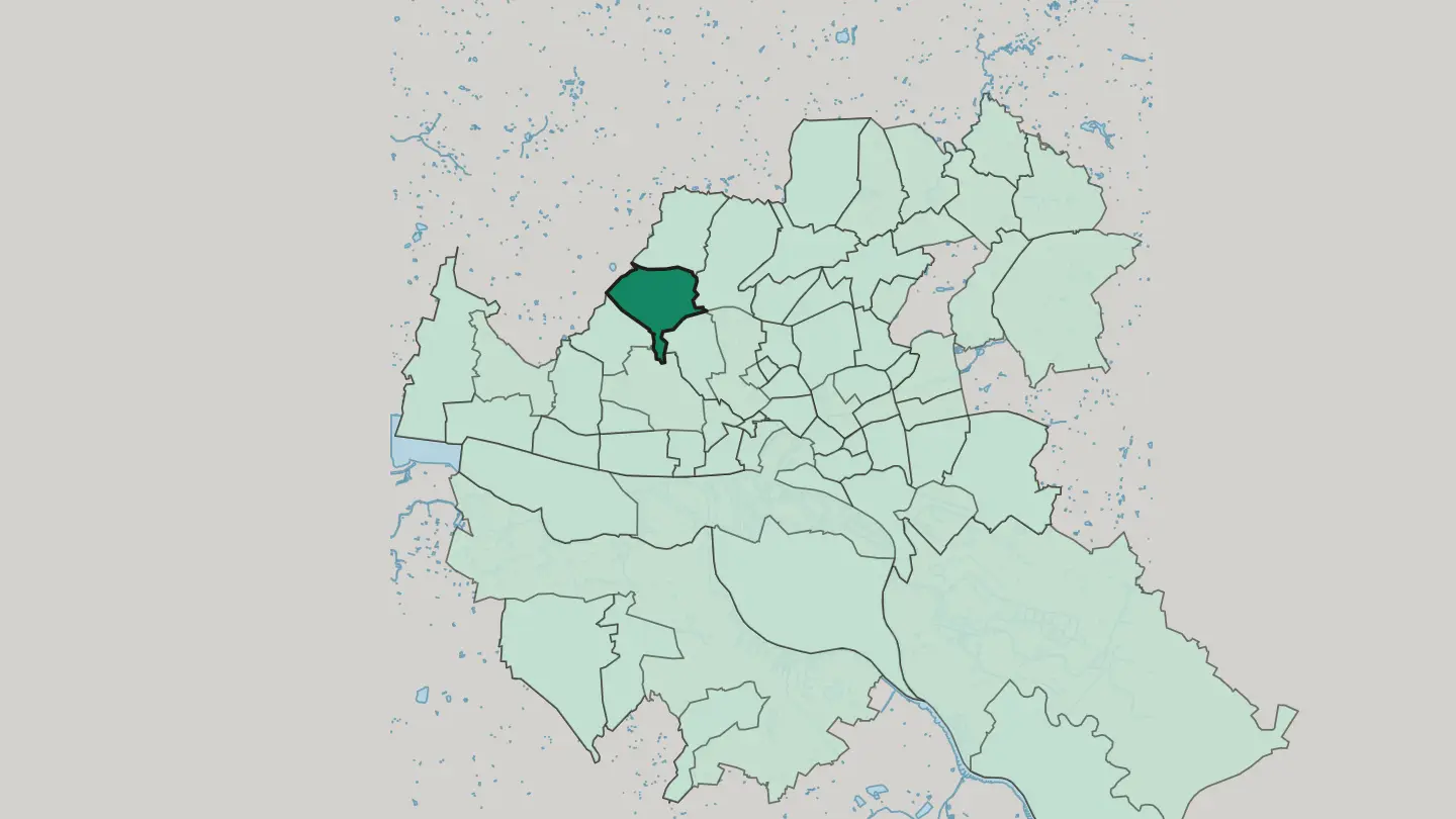 Map of Eidelstedt in Hamburg