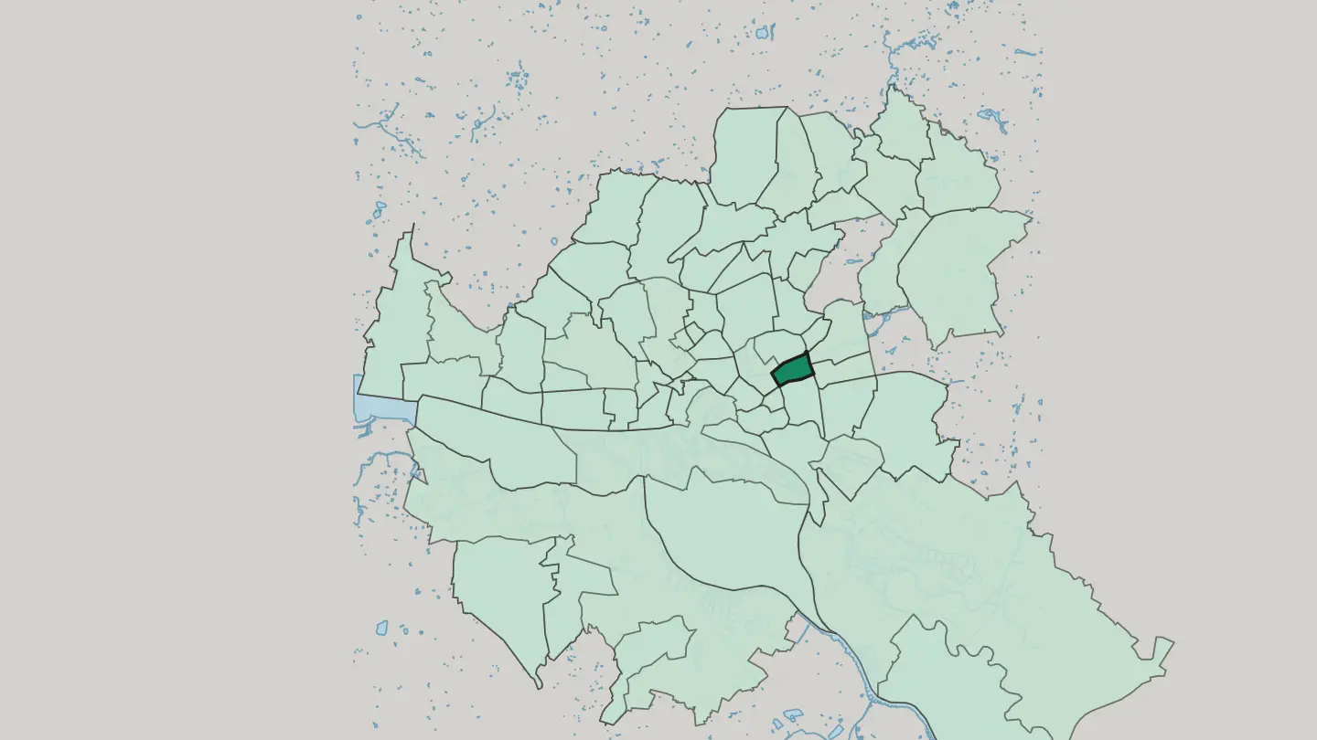 Map of Eilbek in Hamburg