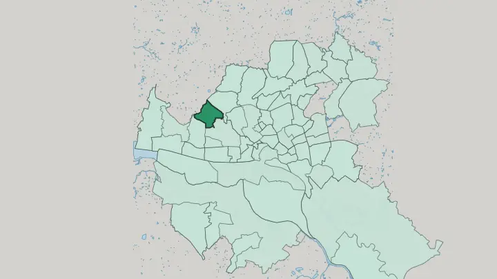 Map of Lurup in Hamburg