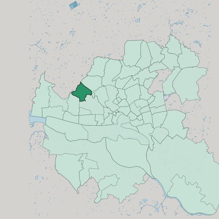 Map showing Lurup — In Hamburg