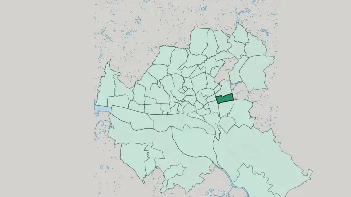 Map of Marienthal in Hamburg