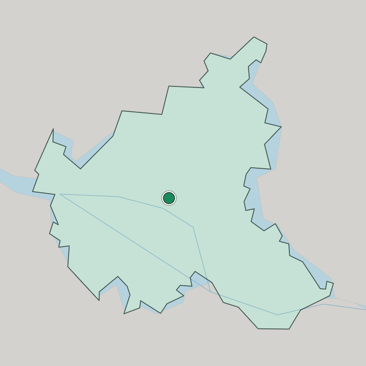 Map showing Hamburg — In Free and Hanseatic City of Hamburg
