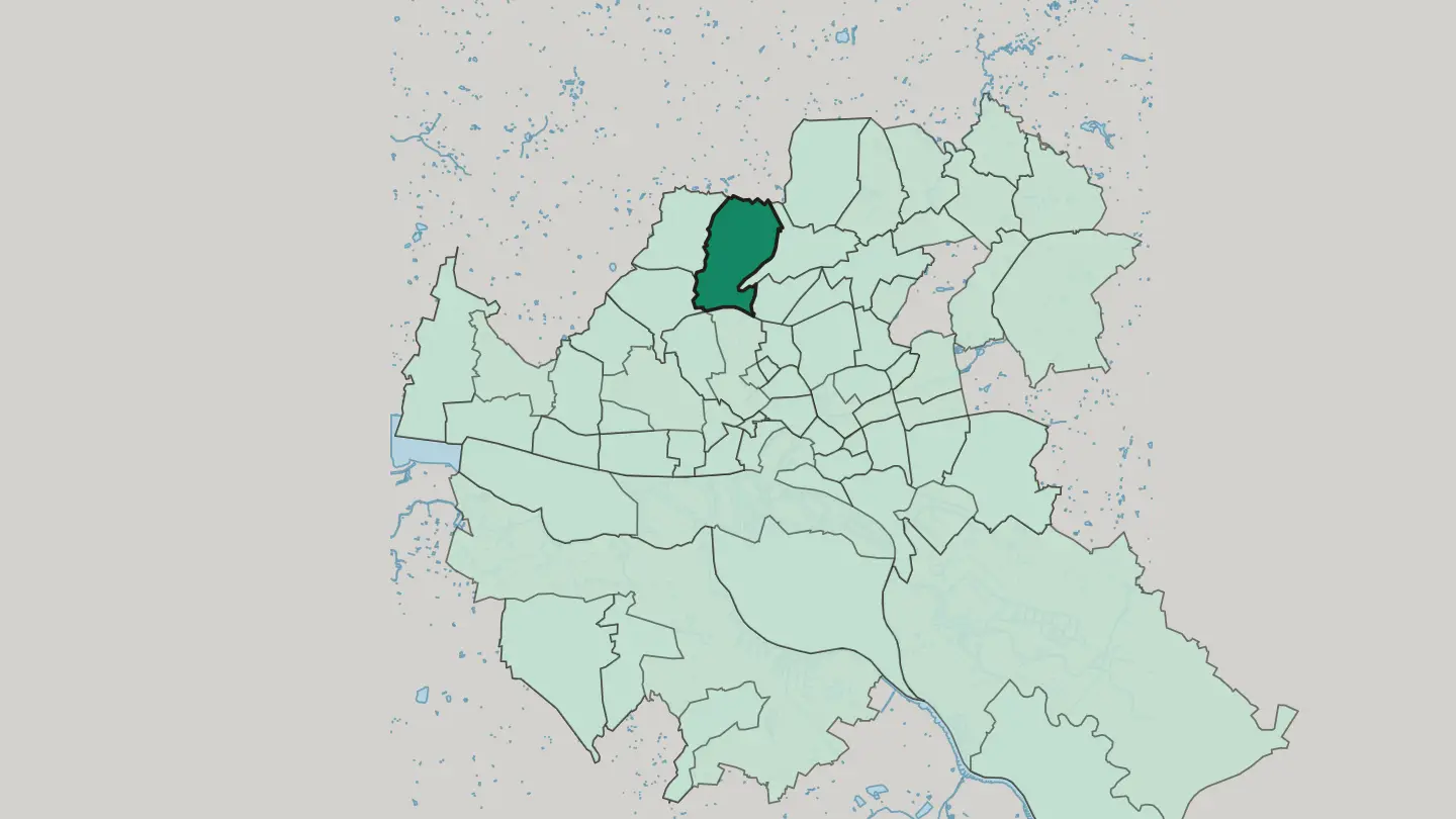 Map of Niendorf in Hamburg
