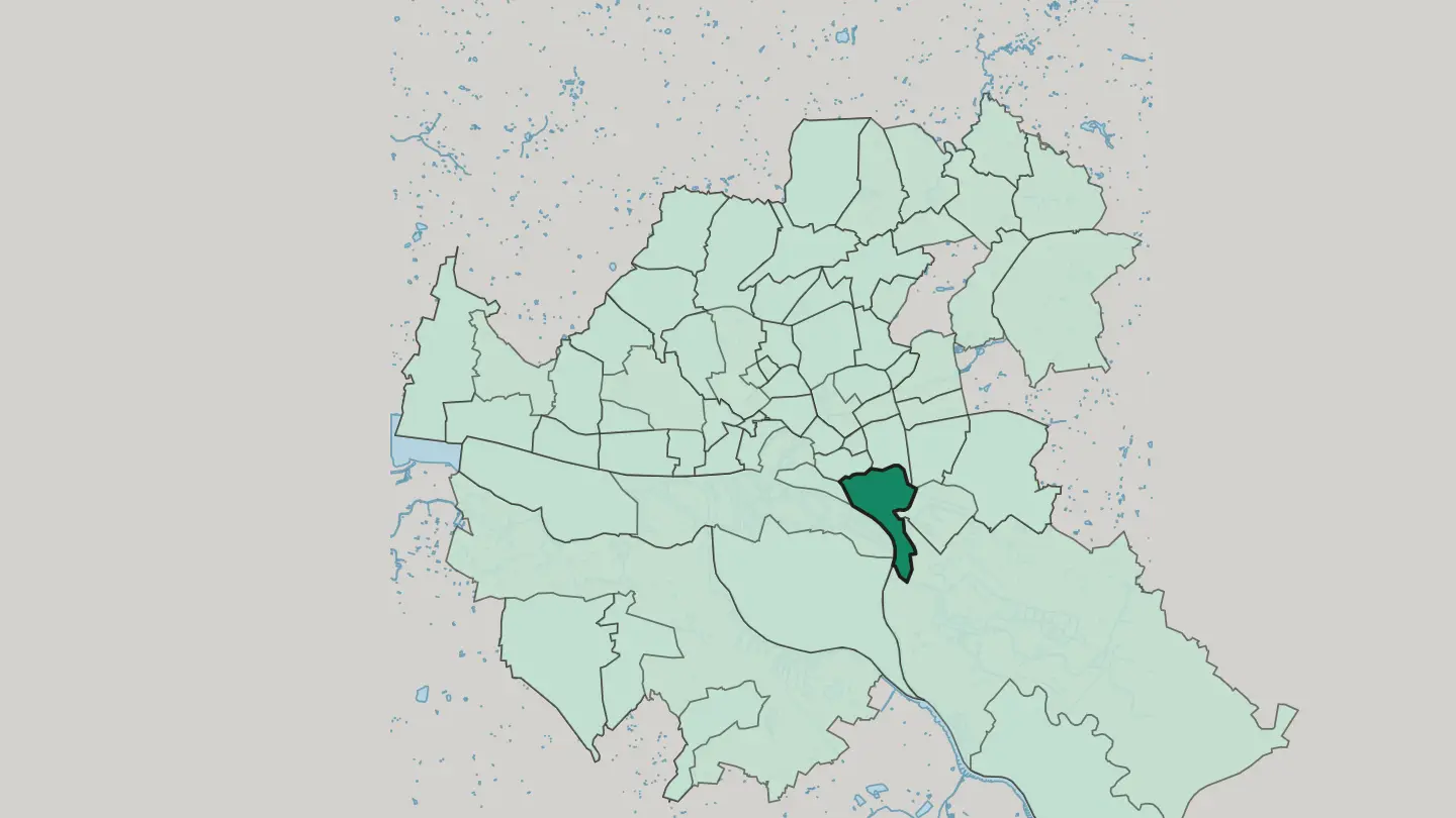 Map of Rothenburgsort in Hamburg