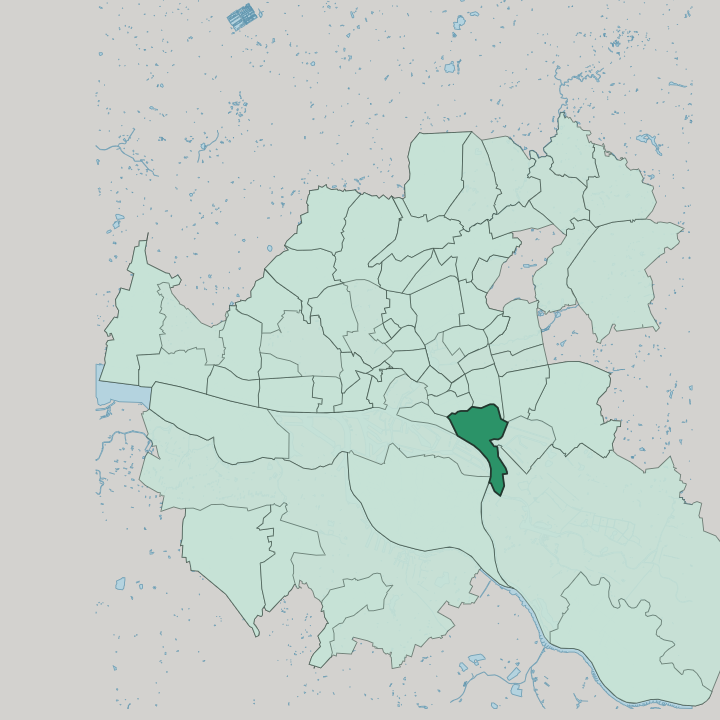 Map showing Rothenburgsort — In Hamburg