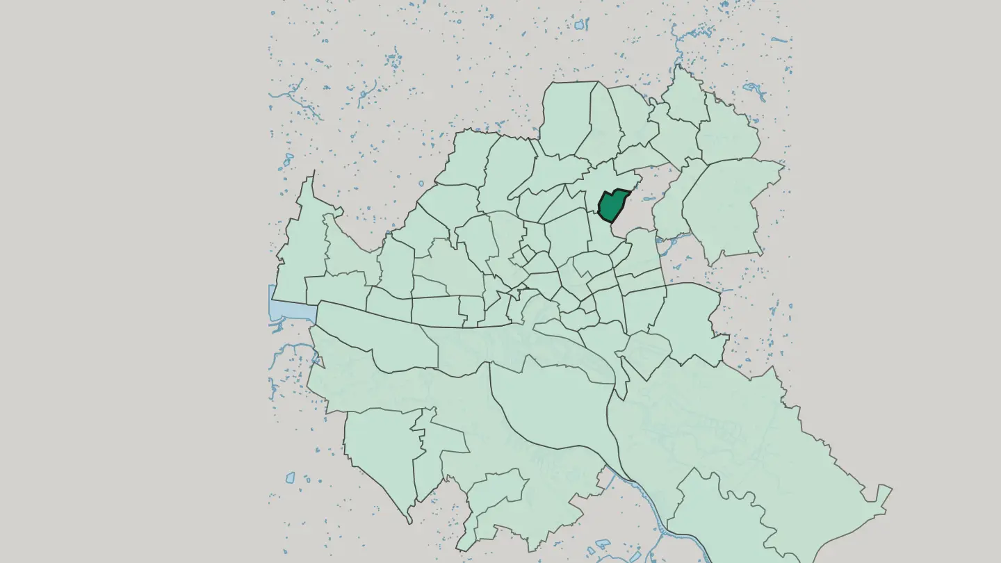 Map of Steilshoop in Hamburg